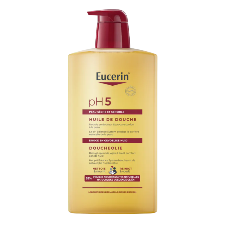 pH5 Huile de douche Eucerin - flacon de 1L