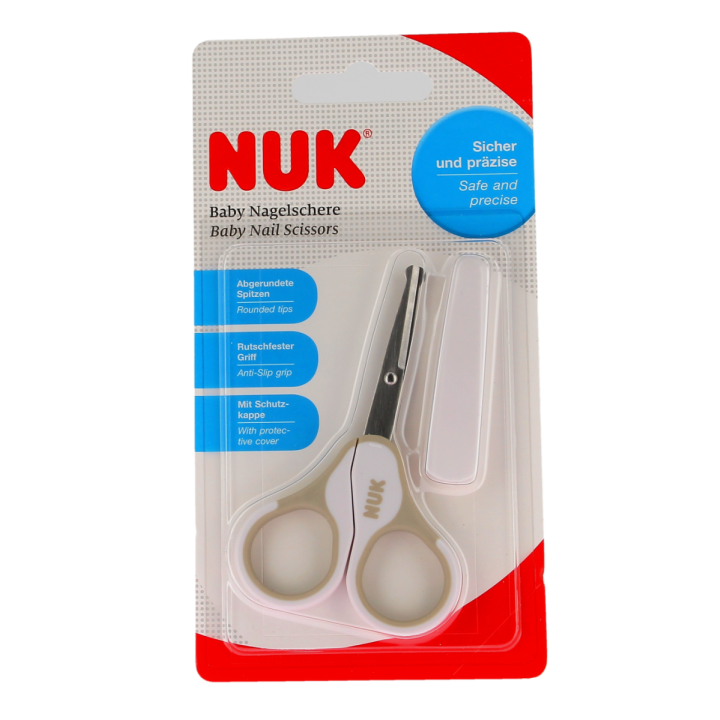 Ciseaux bout rond bébé NUK - une paire de ciseaux