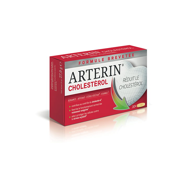 Arterin Cholestérol Omega Pharma - boîte de 30 comprimés