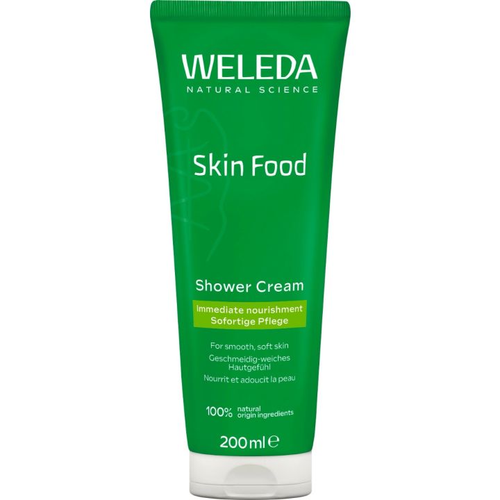 Skin Food crème douche Weleda - tube de 200ml