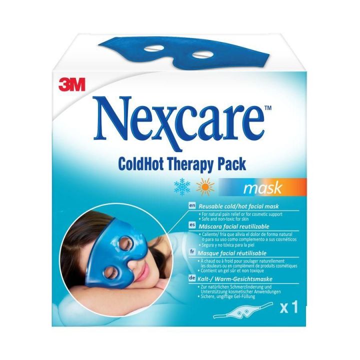 ColdHot therapy pack masque visage Nexcare - un masque 