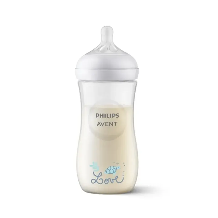 Avent Natural Response biberon love tortue Philips - biberon de 330ml