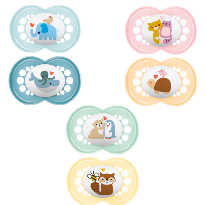 Sucette anatomique Original Classique 18 mois et + Mam - lot de 2 sucettes