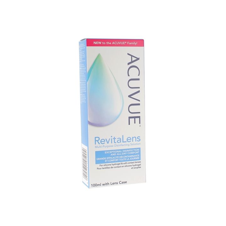 Acuvue RevitaLens Solution désinfectante multifonctions Abbott - flacon de 100ml