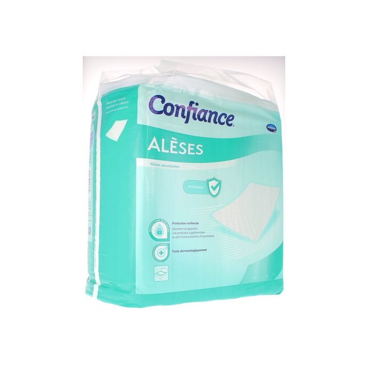 Alèses absorbantes niveau 8 Confiance - 30 alèses de 60x90cm