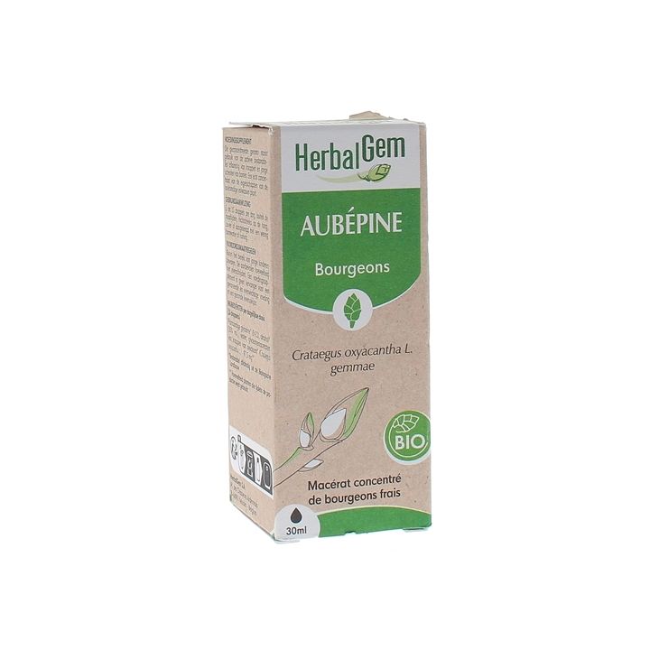 Aubépine BIO Herbalgem - flacon de 30 ml