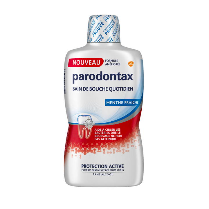 Bain de bouche protège les gencives Parodontax - flacon de 500 ml
