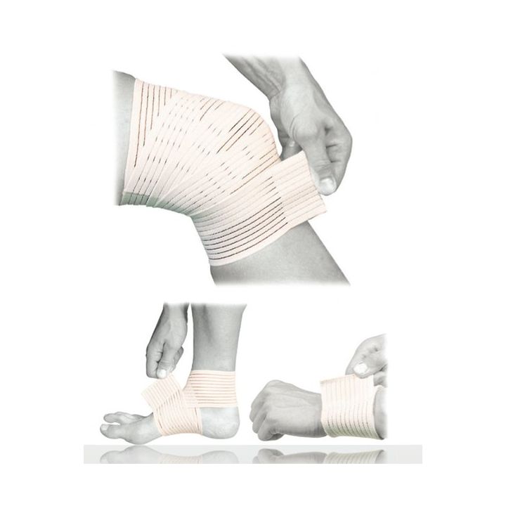 Bande spandex strapping genou blanc Donjoy - une bande