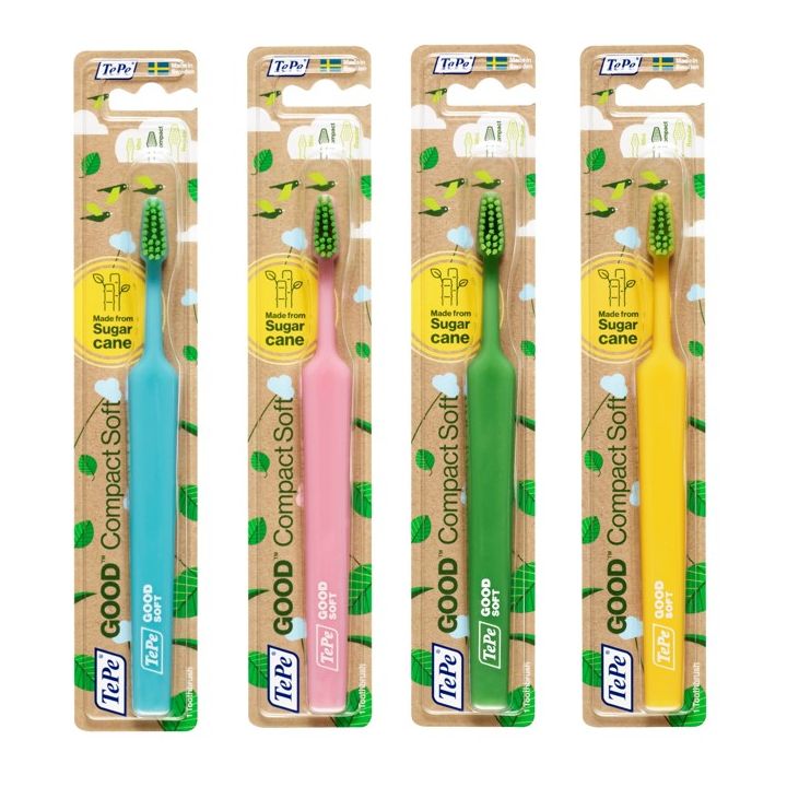 Brosse à dents TePe Good compact souple Tepe - 1 brosse à dents