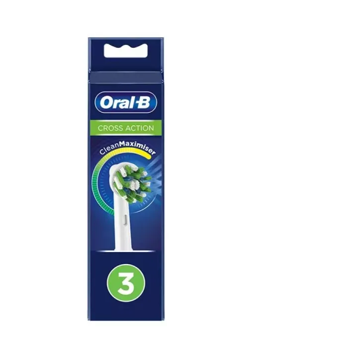 Brossettes Cross Action Oral-B - 3 brossettes