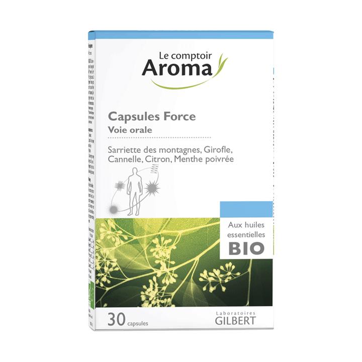 Capsules Force Le comptoir Aroma - boite de 30 capsules