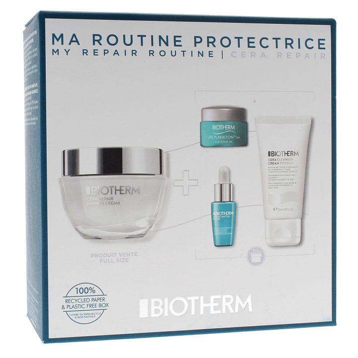 Cera Repair Coffret peau protégée Biotherm - coffret de 4 produits