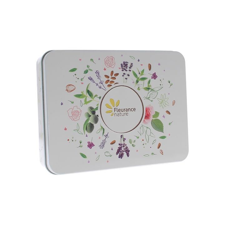 Coffret crèmes mains instant douceur bio Fleurance nature - 4 tubes de 30 ml