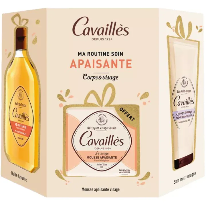 Coffret ma routine soin apaisante Rogé Cavaillès - coffret de 3 produit