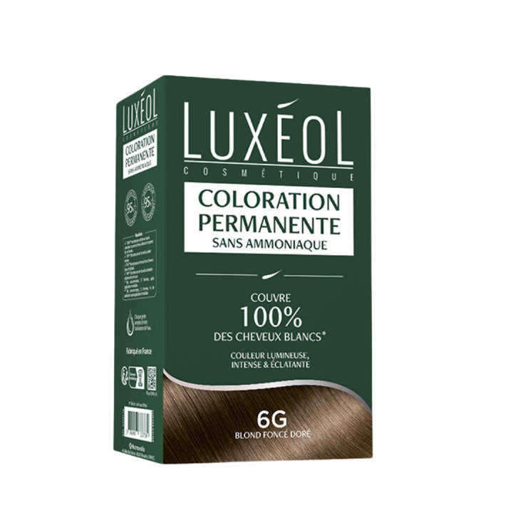 Coloration permanente sans ammoniaque Luxéol - un kit