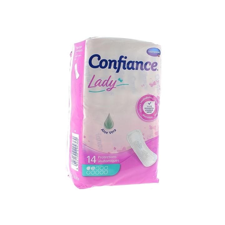 Confiance Lady Protections anatomiques Absorption 2 Hartmann - 14 protections anatomiques
