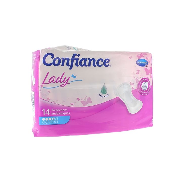 Confiance Lady Protections anatomiques Absorption 4 Hartmann - 14 protections anatomiques