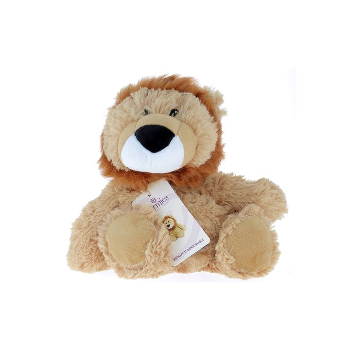 Cozy peluche bouillotte Lion Soframar - 1 peluche de 30 cm