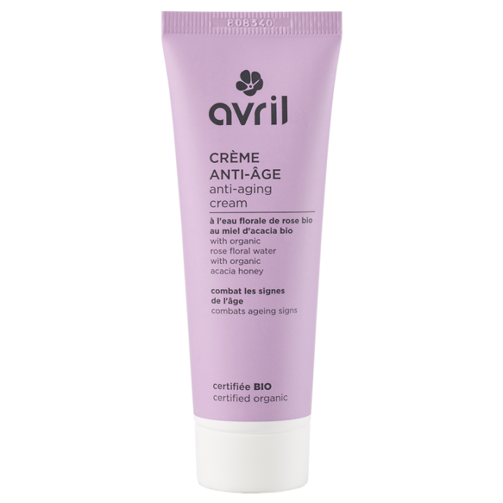 Crème anti-âge bio Avril - tube de 50 ml