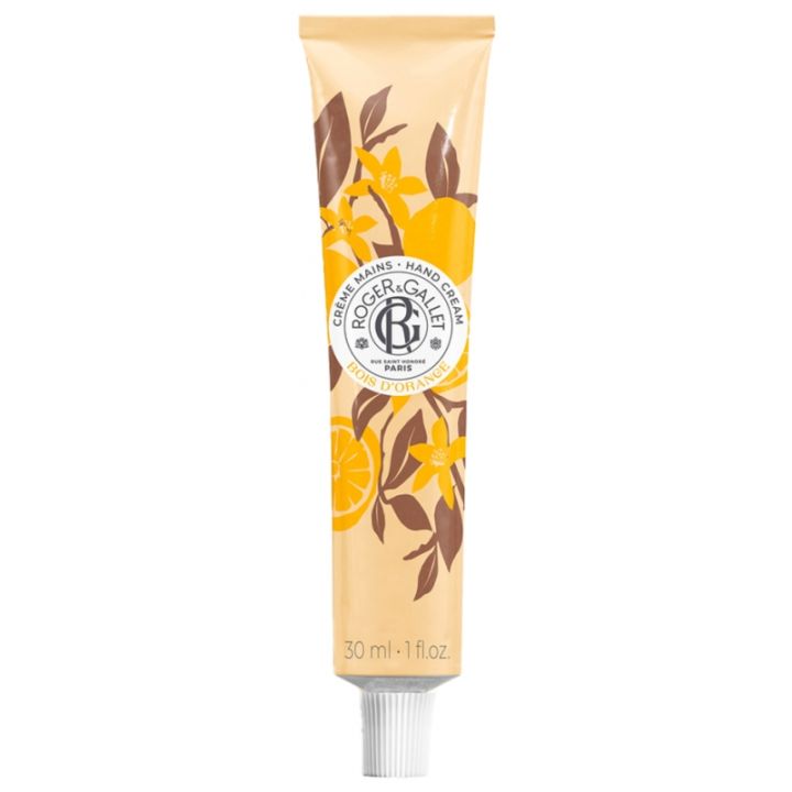 Crème mains bienfaisante bois d'orange Roger & Gallet - tube de 30 ml