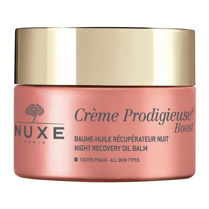 Crème prodigieuse boost baume-huile récupérateur nuit Nuxe - pot de 50 ml