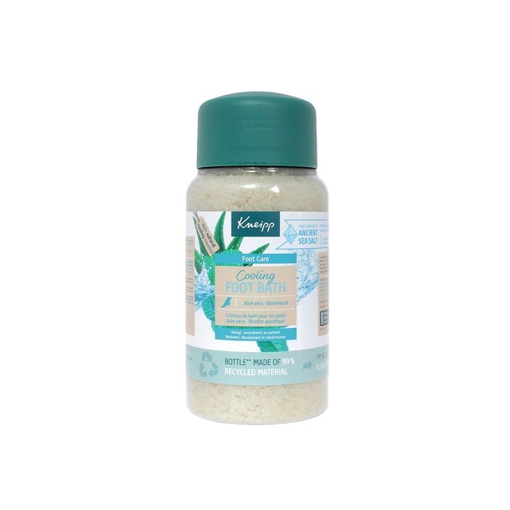 Cristaux pour bain de pieds Cooling Kneipp - boîte de 600g