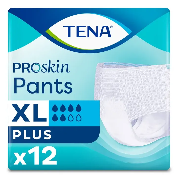 Culottes absorbantes fuites urinaires Taille XL Proskin plus Tena - sachet de 12 protections