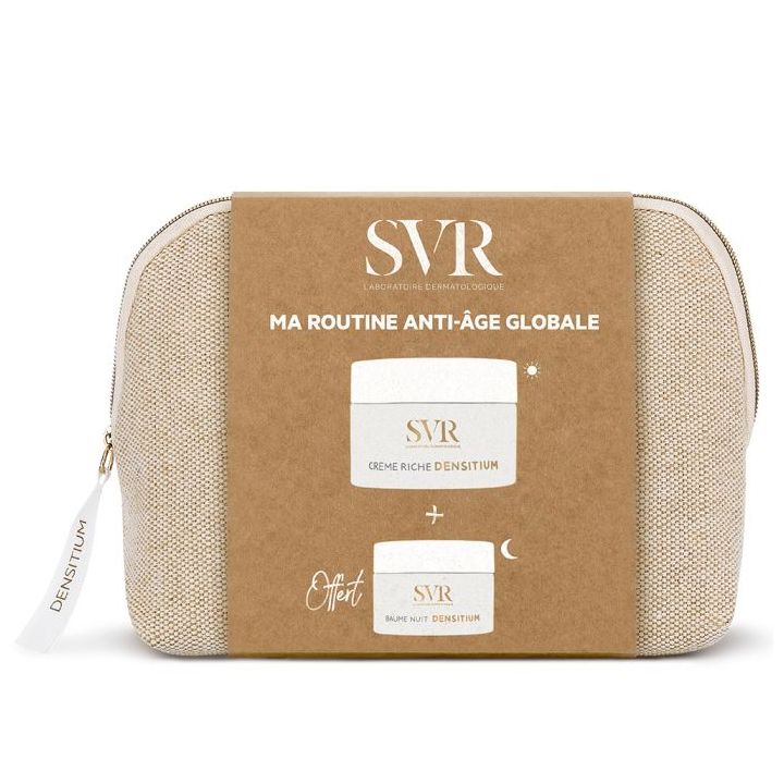 Densitium Trousse Crème riche + baume nuit SVR - trousse de 2 produits