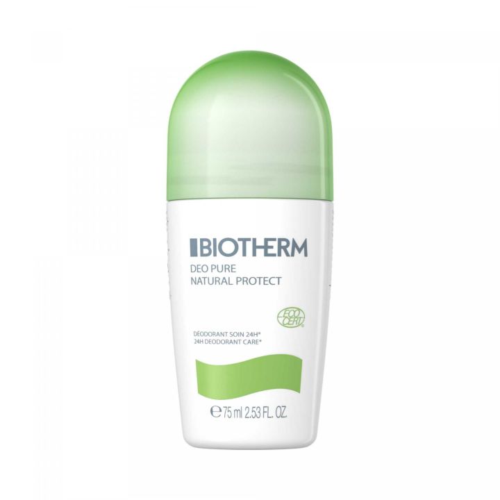 Déo pure natural protect déodorant Biotherm - roll-on de 75ml