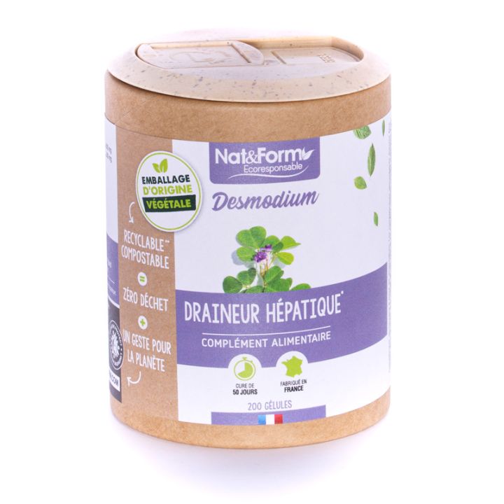 Desmodium écoresponsable Nat&Form - boite de 200 gélules