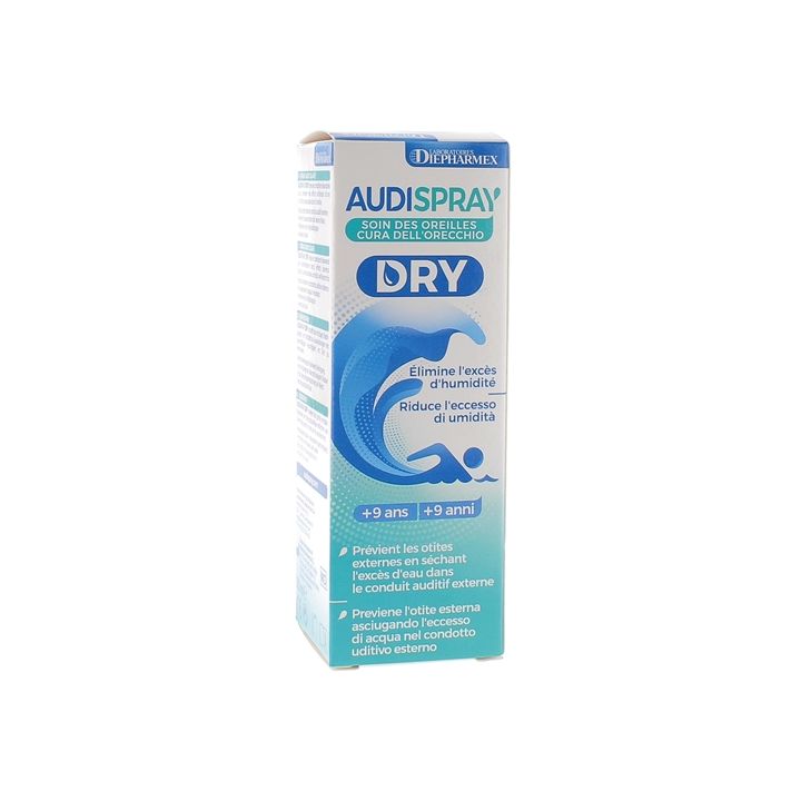 Dry Soin des oreilles Audispray - spray de 30 ml