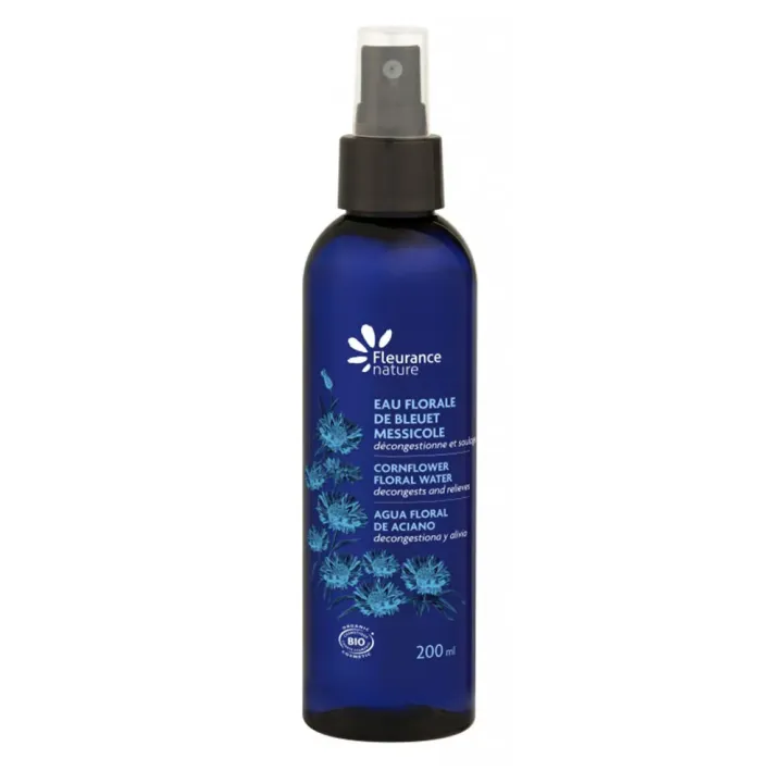 Eau florale de bleuet messicole Fleurance nature - spray de 200ml