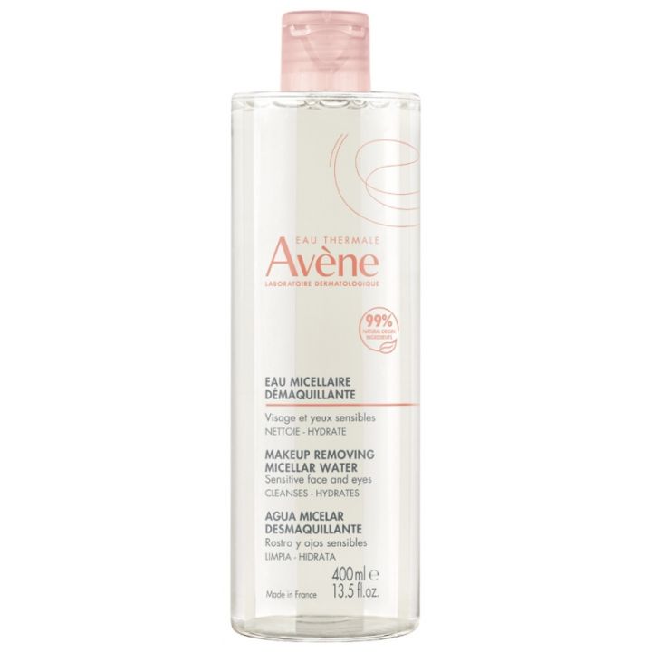 Eau micellaire démaquillante Avène - flacon de 400 ml