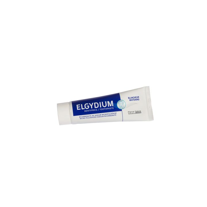 Elgydium blancheur dentifrice au bicarbonate micropulvérisé - tube de 50 ml