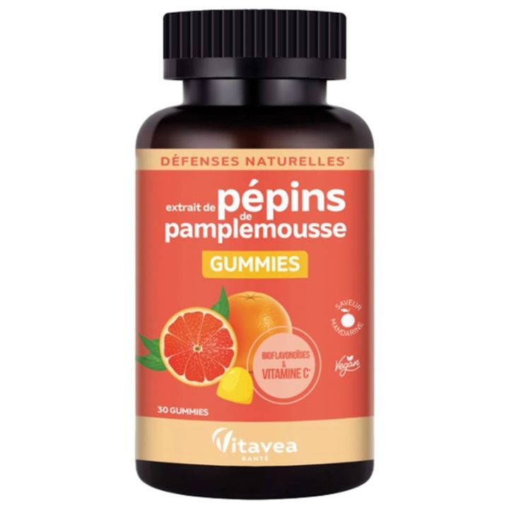 Extrait de pépins de pamplemousse Vitavea - pot de 30 gummies