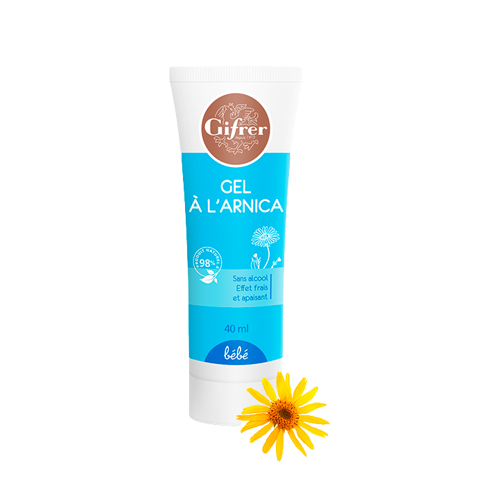 Gel à l'Arnica bébé Gifrer - tube de 40 ml