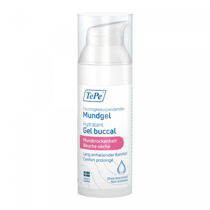 Gel buccal hydratant bouche sèche TePe - flacon de 50ml