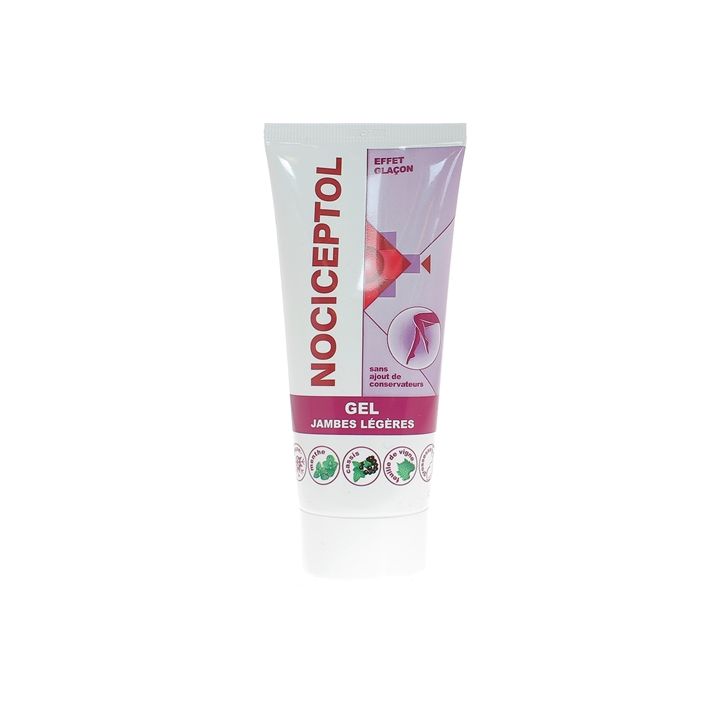 Gel jambes légères Nociceptol - tube de 90ml