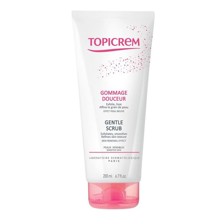 Gommage douceur visage et corps Topicrem - tube de 200 ml