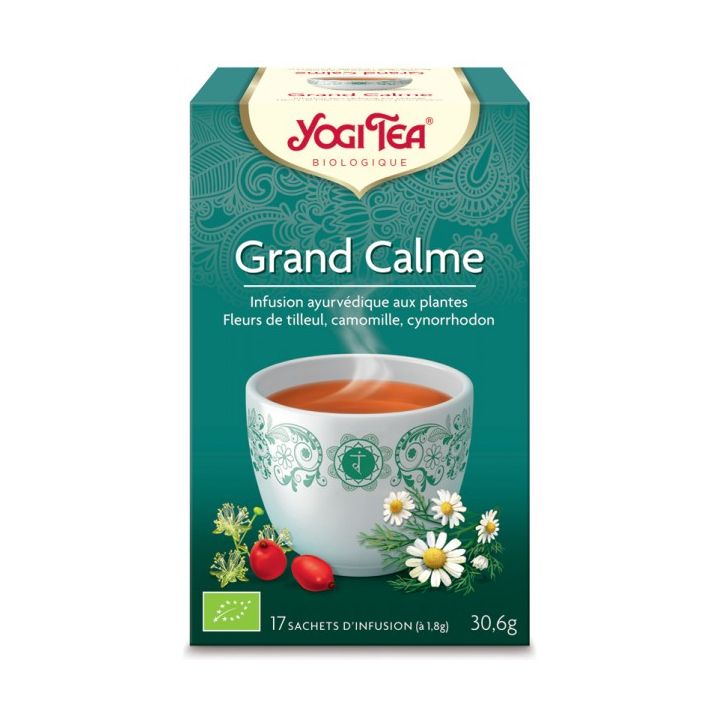 Grand calme BIO Yogi Tea - 17 infusettes