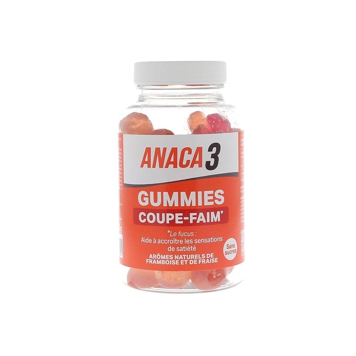 Gummies coupe-faim Anaca3 - pot de 60 gummies