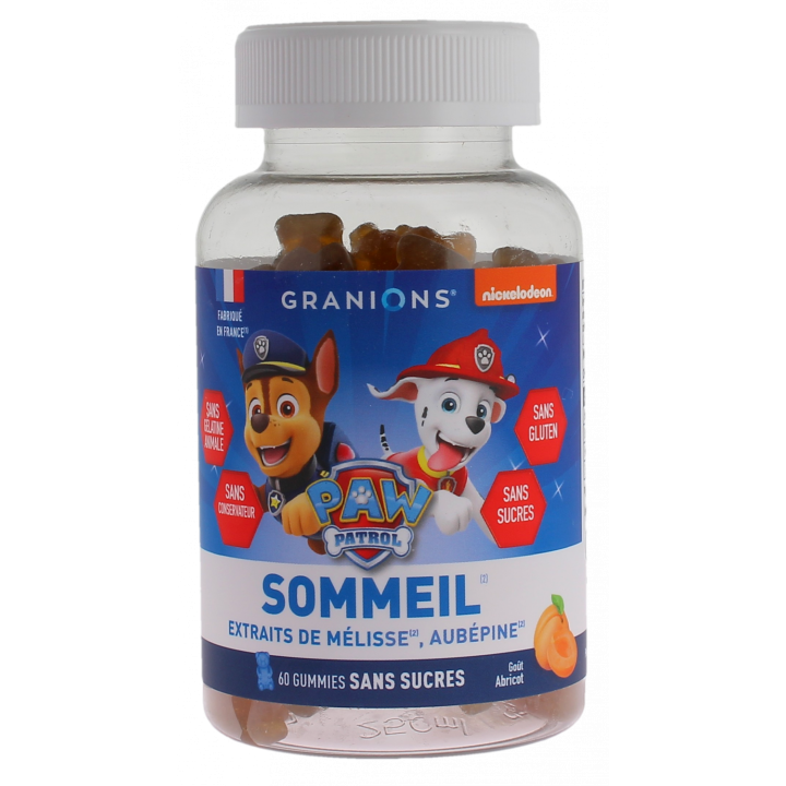 Gummies kid Pat Patrouille sommeil Granions - pot de 60 gommes
