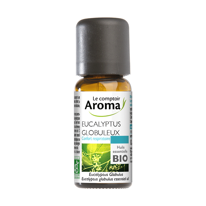 Huile essentielle Eucalyptus globuleux bio Le Comptoir Aroma - flacon de 10ml