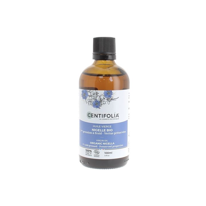 Huile végétale Nigelle bio Centifolia - flacon de 100 ml