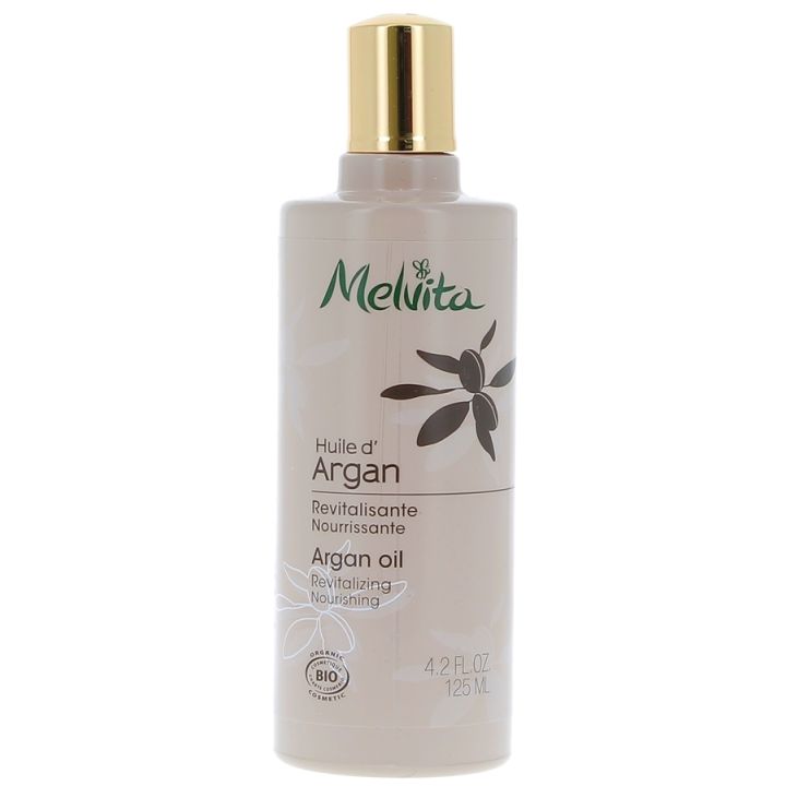 Huile d'argan revitalisante nourrissante Melvita - flacon de 125 ml