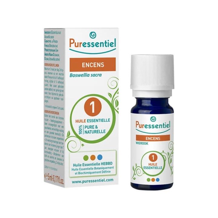 Huile essentielle bio Encens Puressentiel - flacon de 5 ml