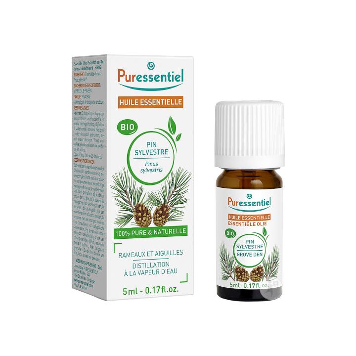 Huile essentielle bio Pin Sylvestre Puressentiel - flacon de 5 ml