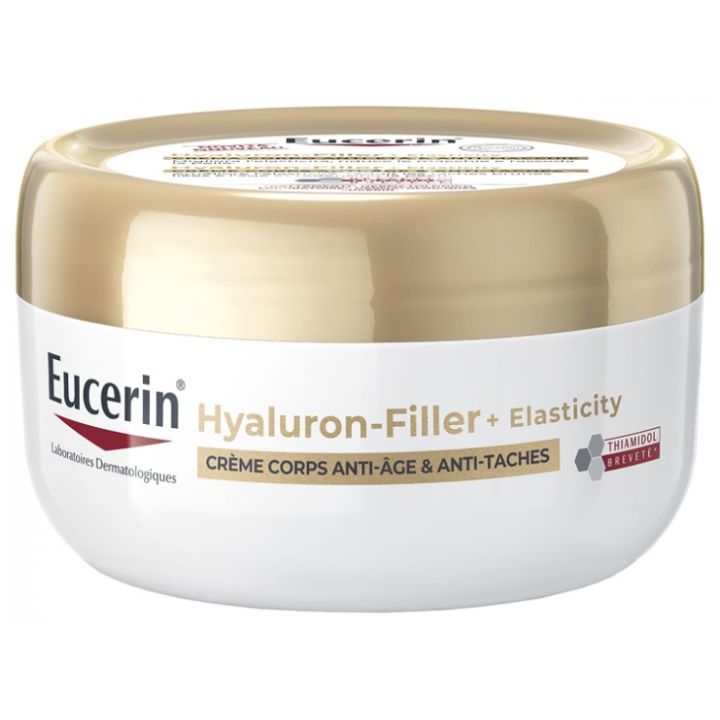 Hyaluron-Filler + Elasticity Crème corps anti-âge et anti-taches Eucerin - pot de 200 ml