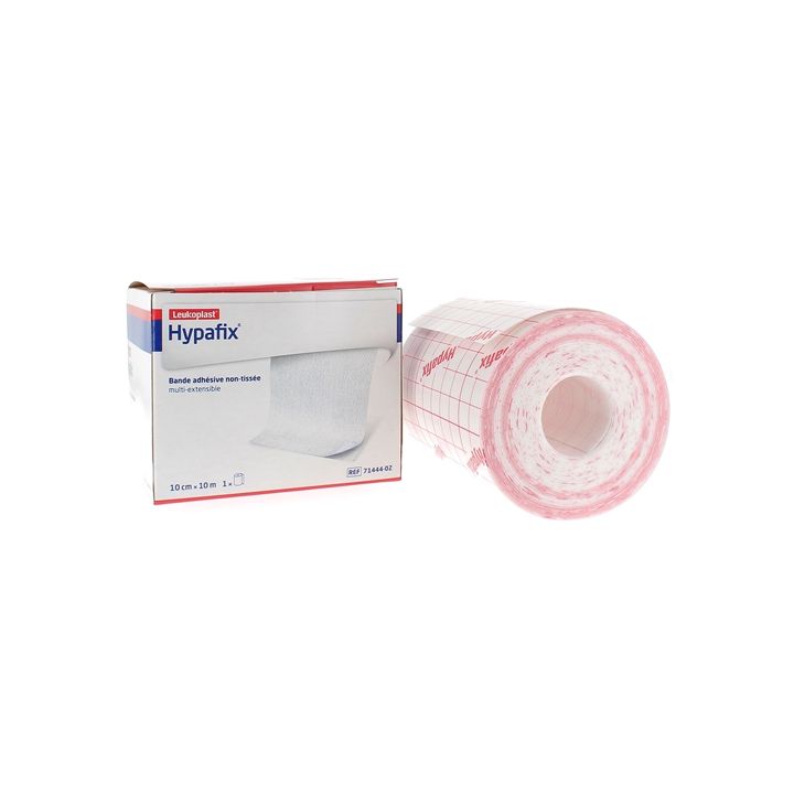 Hypafix Bande adhésive non tissée 10cmx10m Bsn Médical - une bande