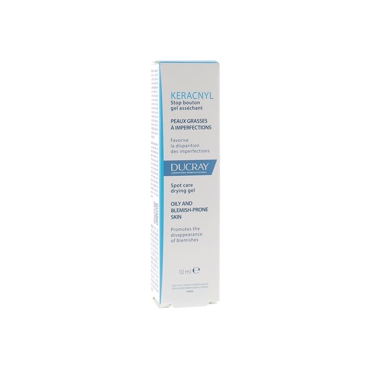 Keracnyl Stop Bouton Gel asséchant Ducray - tube de 10 ml